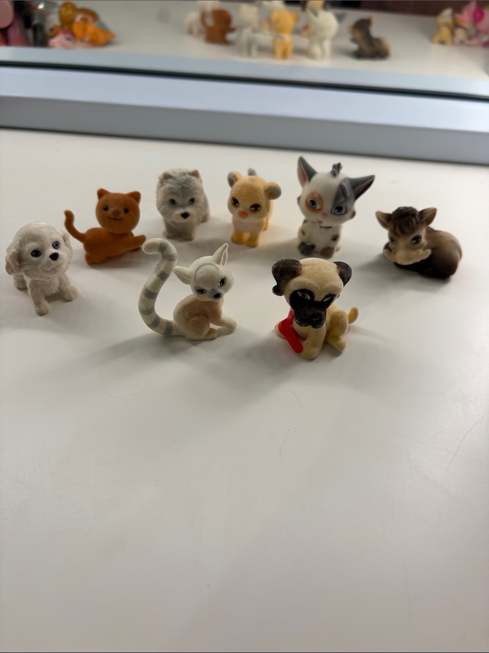 Vintage 90s Flocked Mini In My Pocket Lot (all 8 figures)
